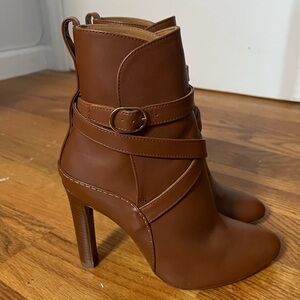Ralph Lauren Kourtney Ankle Buckle Booties